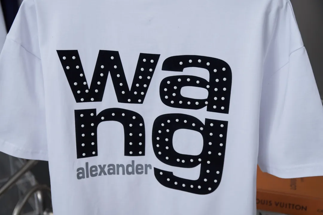 Alexarderwang 25SS New Arrival 100% 32 1X 1 ➕ ➕ ：Black/White Size：S/M/L/XL
